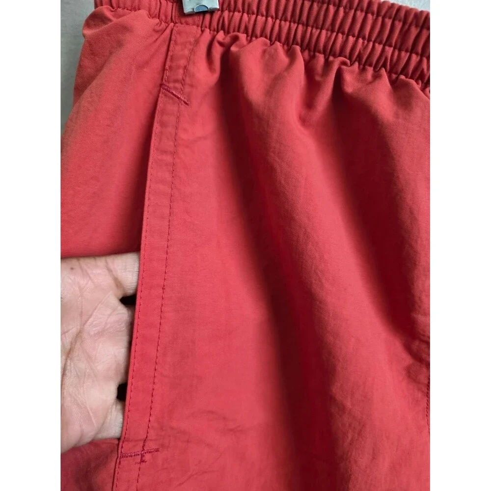 Mens Patagonia Swim Shorts Size XL Drawstring Mesh Lining Orange Red